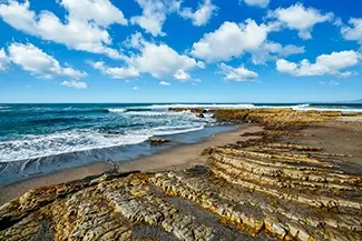 Hazard Reef Rocky Coastal Shoreline, Los Osos, California