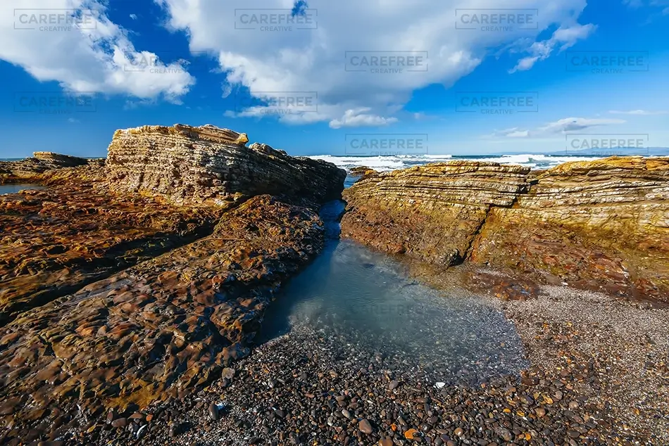 Hazard Reef Coastal Rock Formations, Los Osos, California · United States