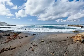 Hazard Reef Rocky Coastal Beach, Los Osos, California
