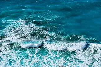 Hazard Reef Crashing Ocean Waves, Los Osos, California