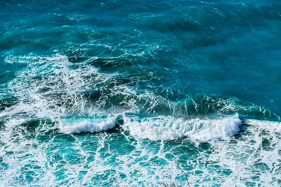 Hazard Reef Crashing Ocean Waves, Los Osos, California · United States