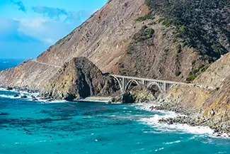 Hazard Reef Coastal Arch Bridge, Los Osos, California