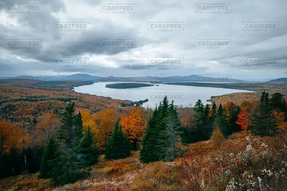 Height of Land Tranquil Lake, Roxbury, Maine · United States