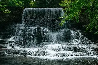 Hickory Run State Park Forested Waterfall Majesty, White Haven, Pennsylvania