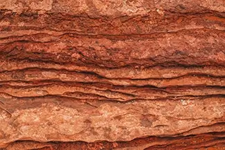 Horseshoe Bend Layered Red Sandstone, Page, Arizona