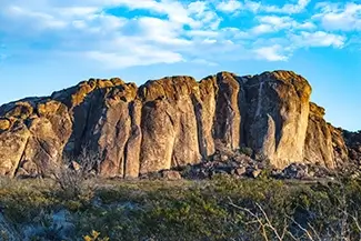 Hueco Tanks State Park Rugged Rock Formation, El Paso, Texas