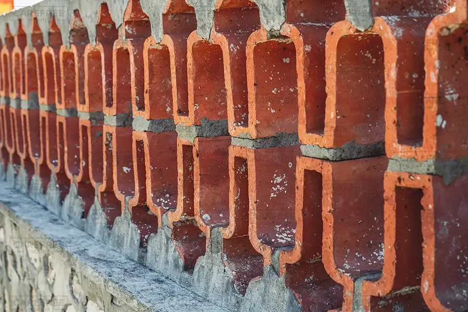 Isabel De Torres National Park Textures Of Decorative Brickwork, Puerto Plata, Dominican Republic · Caribbean