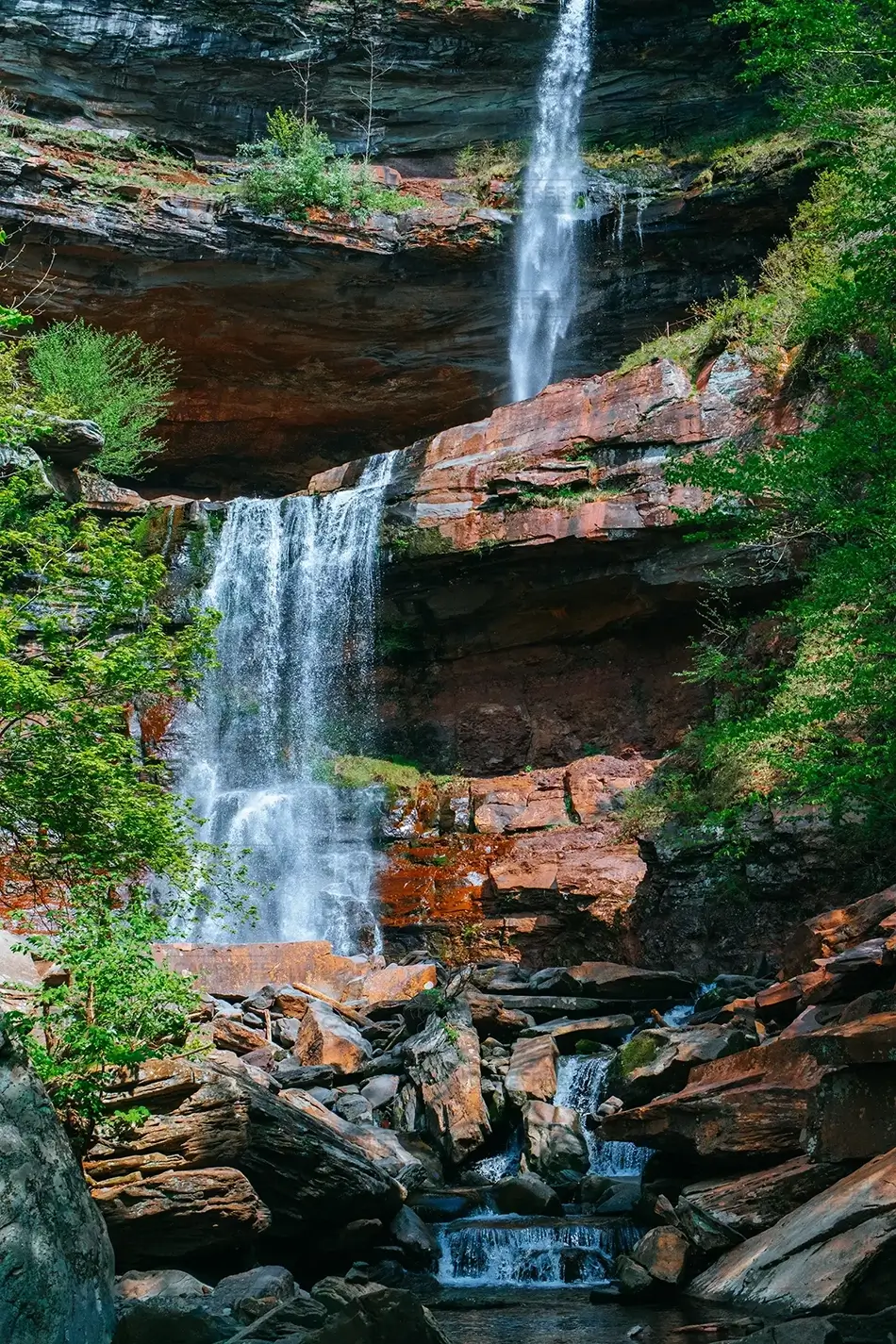 Kaaterskill Falls Lower Falls Splendor, Hunter, New York · United States