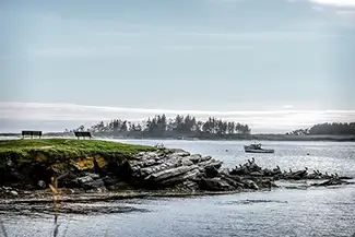 Kettle Cove State Park Rocky Coastline, Saco, Maine