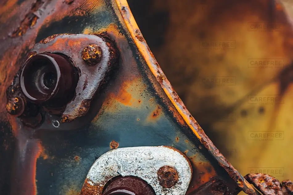 Sunset Beach Rusty Metal Machinery Detail, Sunset Beach, North Carolina · United States
