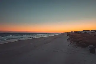Kure Beach Dusk Silhouettes, Kure Beach, North Carolina