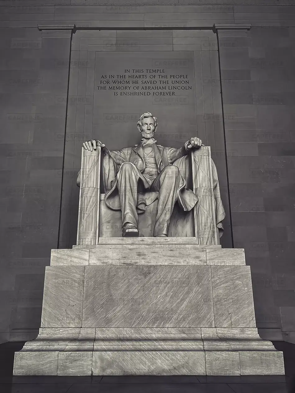 Lincoln Memorial Full Statue, District of Columbia · United States