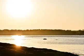 Little John Island Preserve Serene Shoreline, Yarmouth, Maine