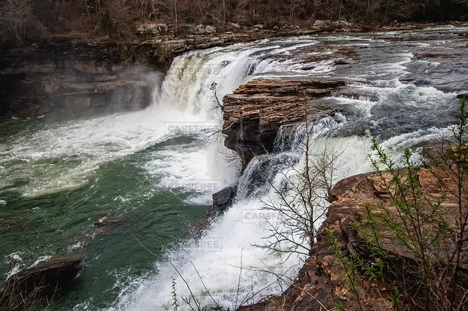 Little River Canyon National Preserve Rocky Stream, Fort Payne, Alabama · United States