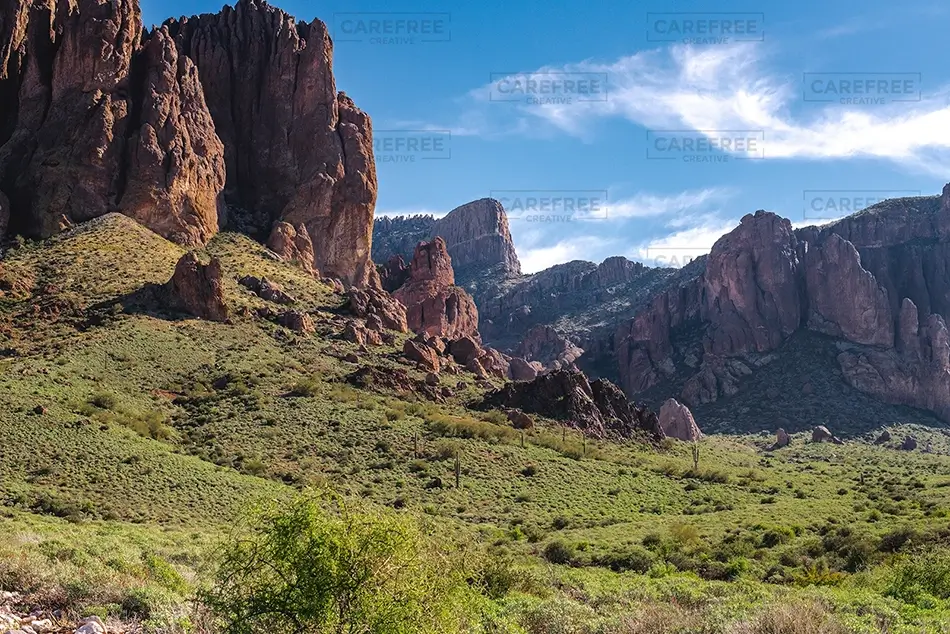 Lost Dutchman State Park Rugged Desert Mountains, Apache Junction, Arizona · United States