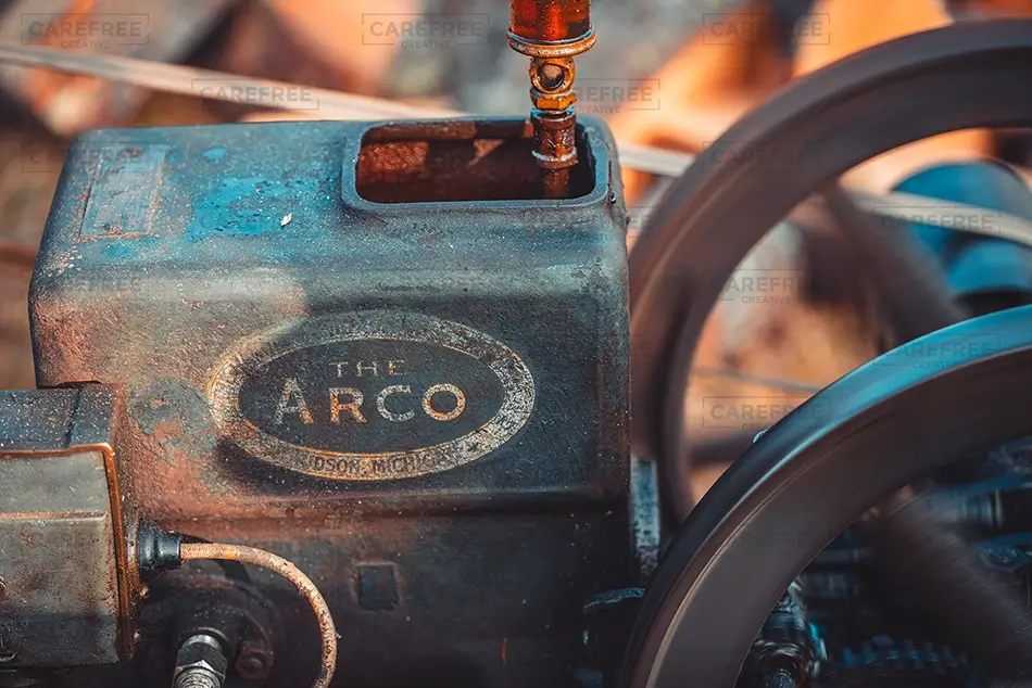 Fryeburg Fair Vintage Machinery Close Up, Fryeburg, Maine · United States
