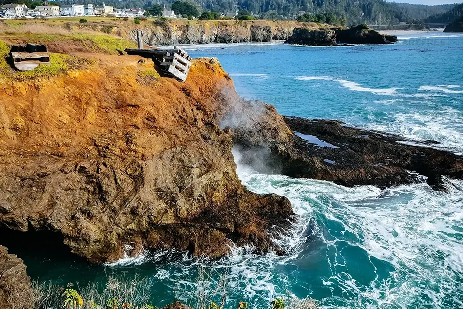 Mendocino Headlands State Park Sapphire Waters, Mendocino, California · United States