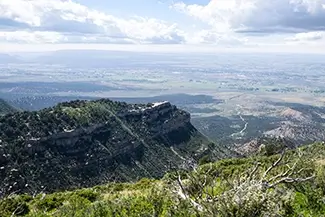 Mesa Verde National Park Mountainview Landscape, Cortez, Colorado