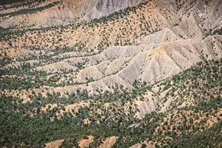 Mesa Verde National Park Scenic Layered Landscape, Cortez, Colorado
