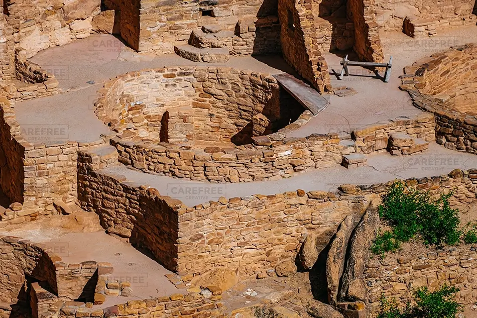 Mesa Verde National Park Ancient Puebloan Ruins, Cortez, Colorado · United States