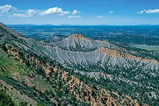 Mesa Verde National Park Scenic Mountain View, Cortez, Colorado