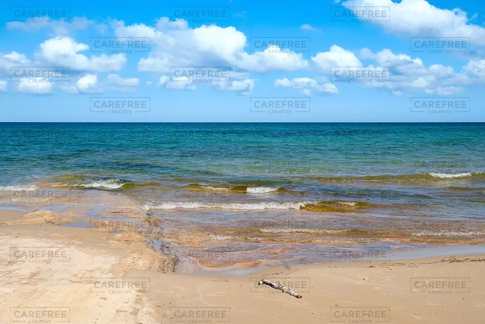 Miners Beach Crystal Clear Water and Sky