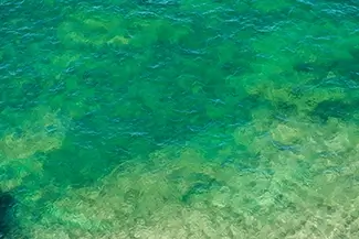 Miners Castle Rock Clear Turquoise Water, Munising, Michigan