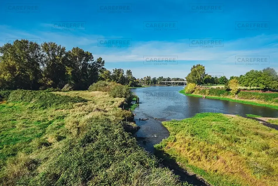 Minto-Brown Island Park Meandering River, Salem, Oregon · United States