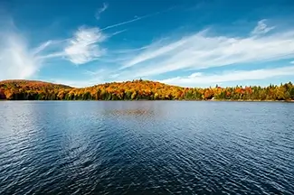 Mont Tremblant Lake, Mont-Tremblant National Park, Quebec