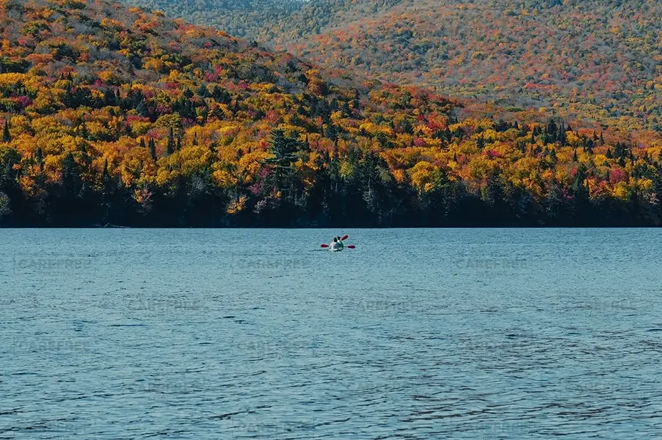 Mont Tremblant Fall Kayaking, Mont-Tremblant National Park, Quebec · Canada