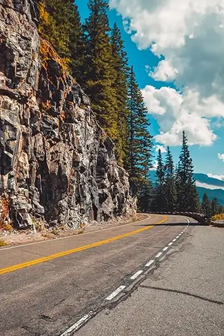 Mount Rainier National Park Cliffside Route, Washington