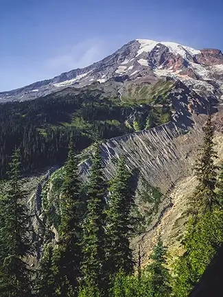 Mount Rainier National Park Snow-Capped Splendor, Washington