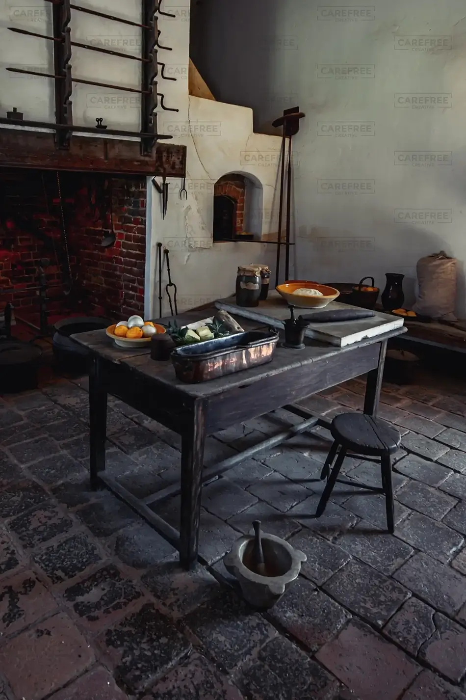 Mount Vernon Antique Kitchen, Mt Vernon, Virginia · United States