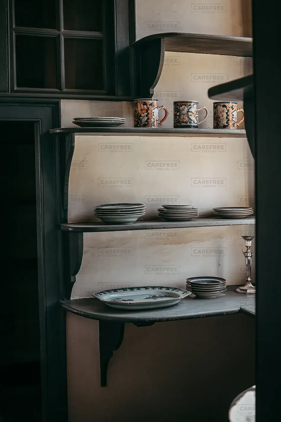Mount Vernon Traditional Kitchen Shelves, Mt Vernon, Virginia · United States