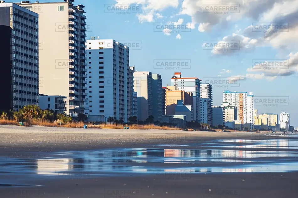 Myrtle Beach Oceanfront High Rise Buildings, Nevada · United States