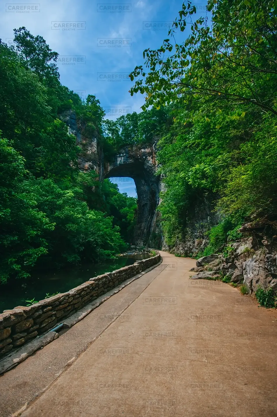 Natural Bridge State Park Underpass Trail, Natural Bridge, Virginia · United States
