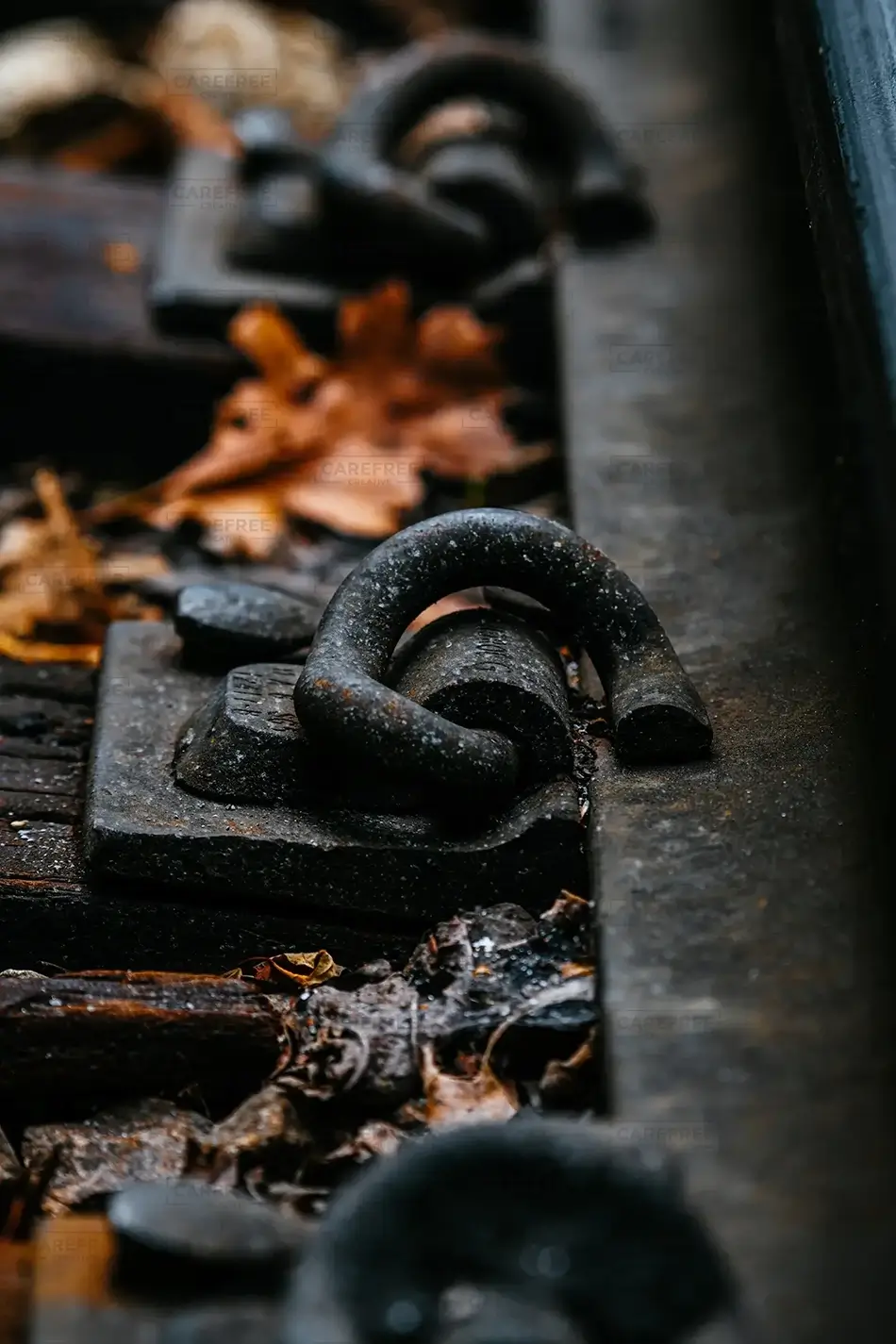 Natural Tunnel State Park Aged Railroad Details, Duffield, Virginia · United States