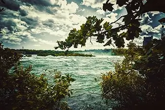 Niagara Falls Turbulent Rapids, Niagara Falls, New York