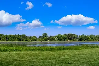 North Point County Park Tranquil Lakeside View, South Haven Township, Michigan