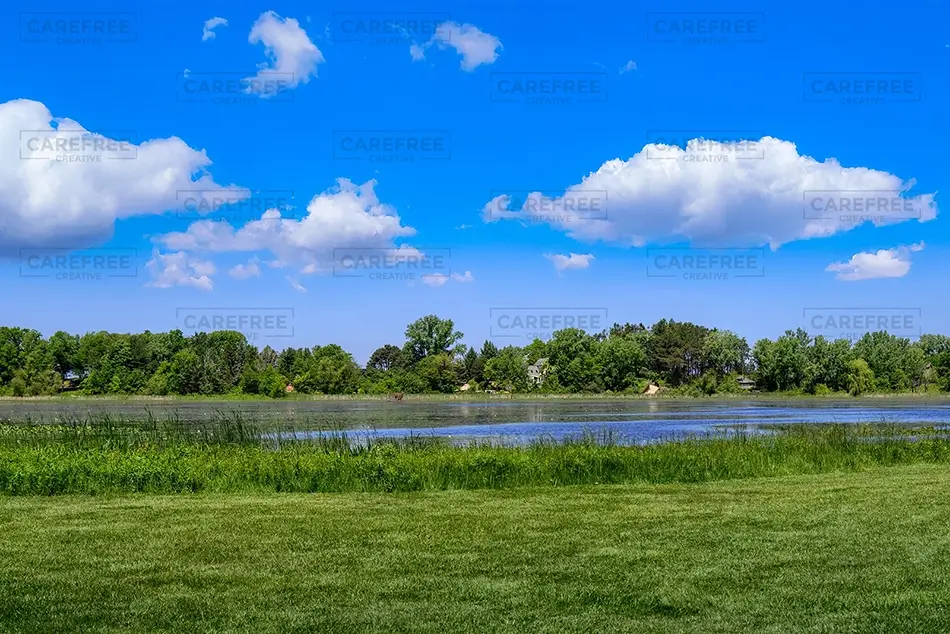North Point County Park Tranquil Lakeside View, South Haven Township, Michigan · United States