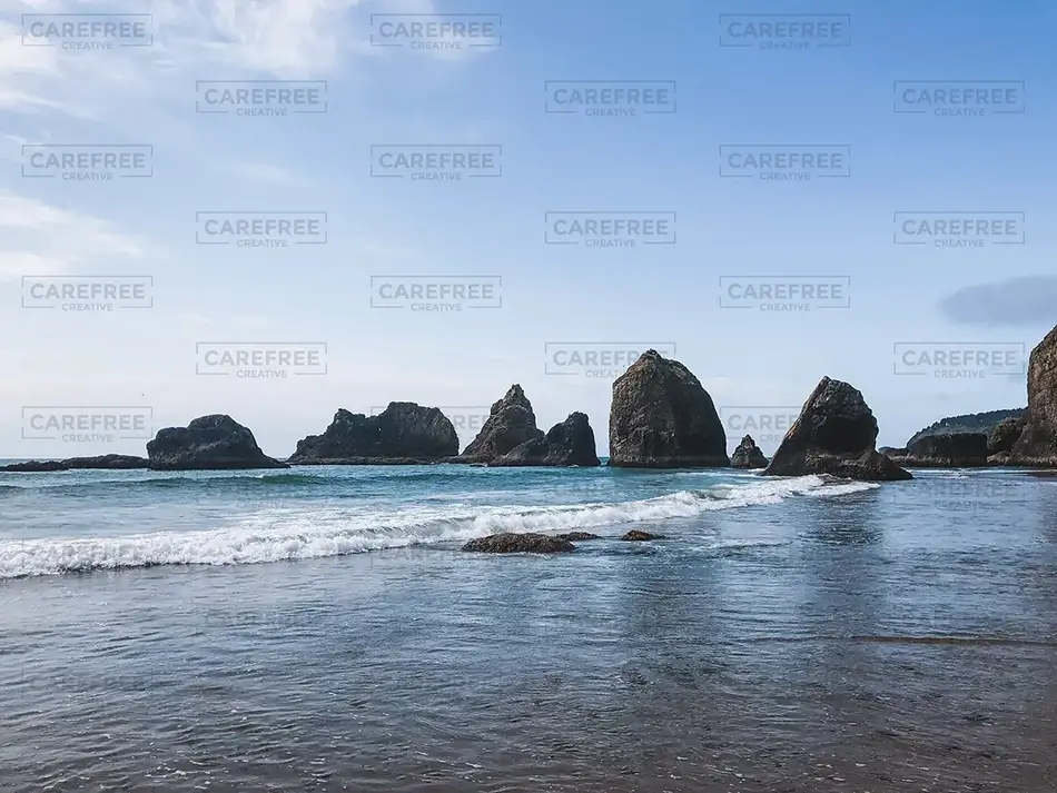 Oceanside Beach Coastal Sentinels, Oceanside, Oregon · United States