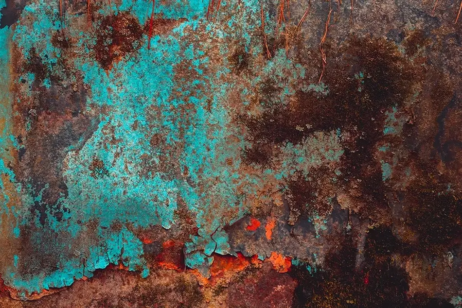 Old Car City USA Turquoise Rust Palette, White, Georgia · United States