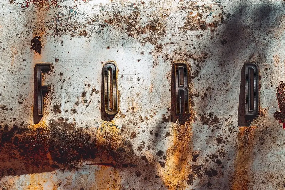 Old Car City USA Ford’s Fading Letters, White, Georgia · United States