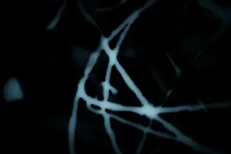 Arctic Lightning Abstract