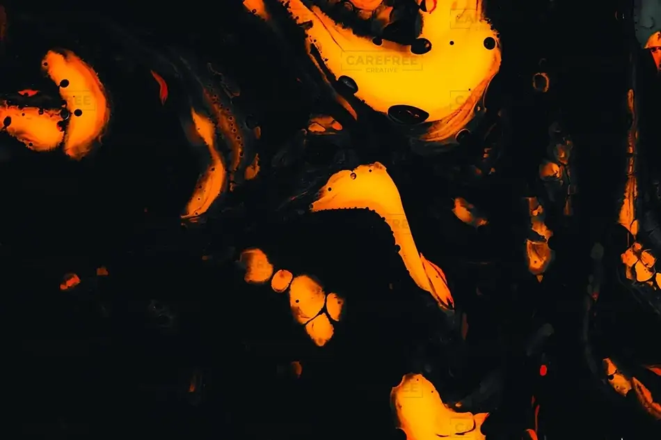 Lava Whorls Abstract