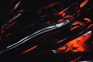 Scarlet Flow Abstract