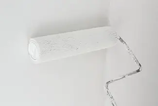 Painting White Paint Roller