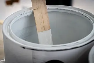 Painting Wooden Stir Stick Paint