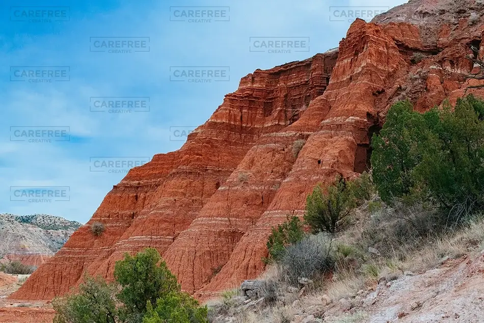 Palo Duro Canyon Red Rock Pillars, Canyon, Texas · United States