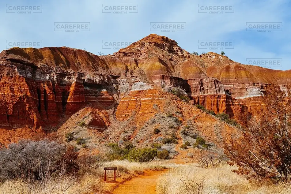 Palo Duro Canyon Earthen Layers, Canyon, Texas · United States